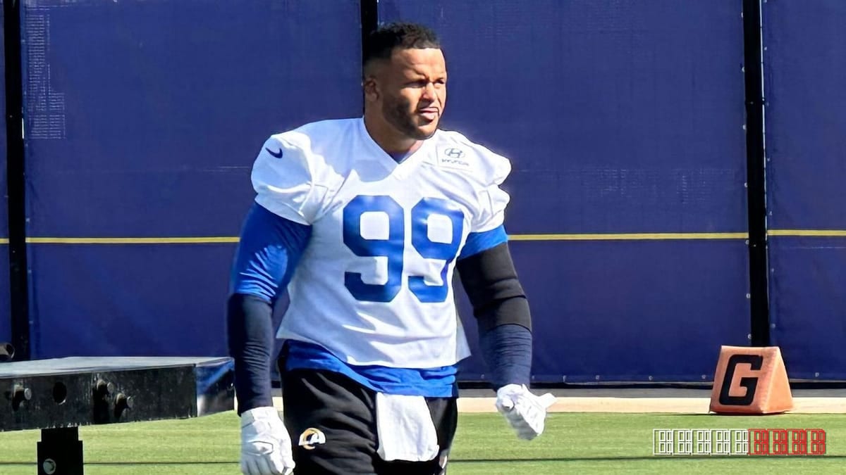 Aaron Donald to sit out Rams' Australian debut against 49ers