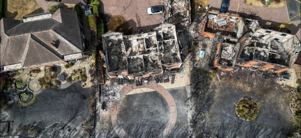 Accidental blaze in Stourbridge destroys nearly two dozen homes