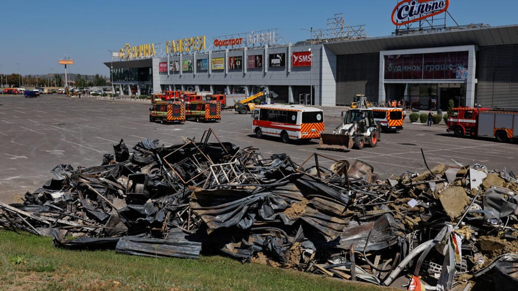 Deadly double‑tap drone attack hits Ukrainian shopping centre, 16 killed