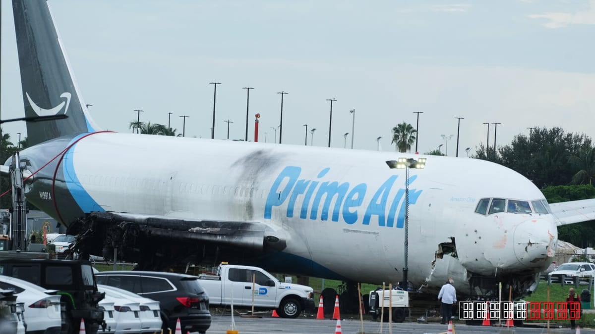 Amazon pauses work with 21 Air following Miami runway incident