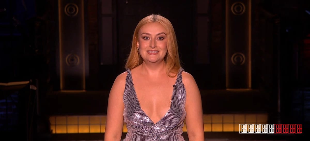 Amelia Dimoldenberg Announces End of ‘Chicken Shop Date’ on SNL UK Stage