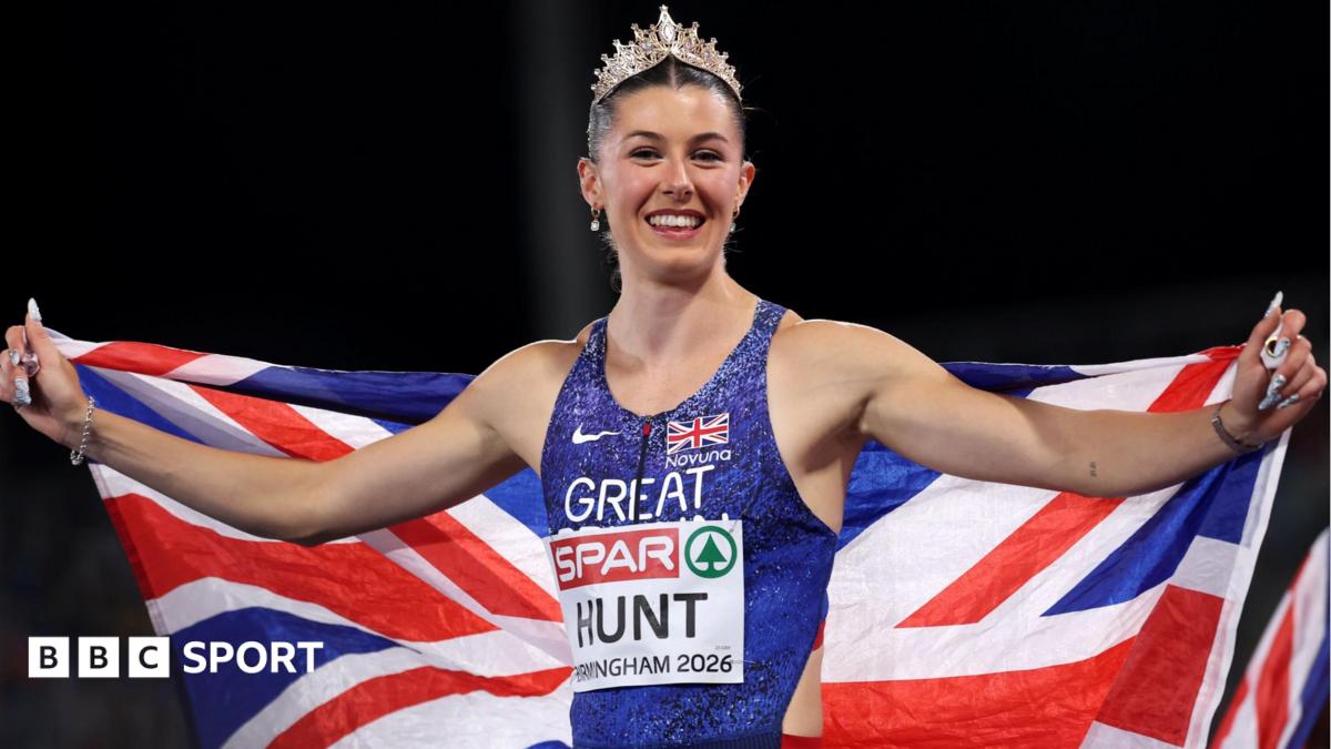 Amy Hunt clinches historic quadruple gold at European Athletics Championships