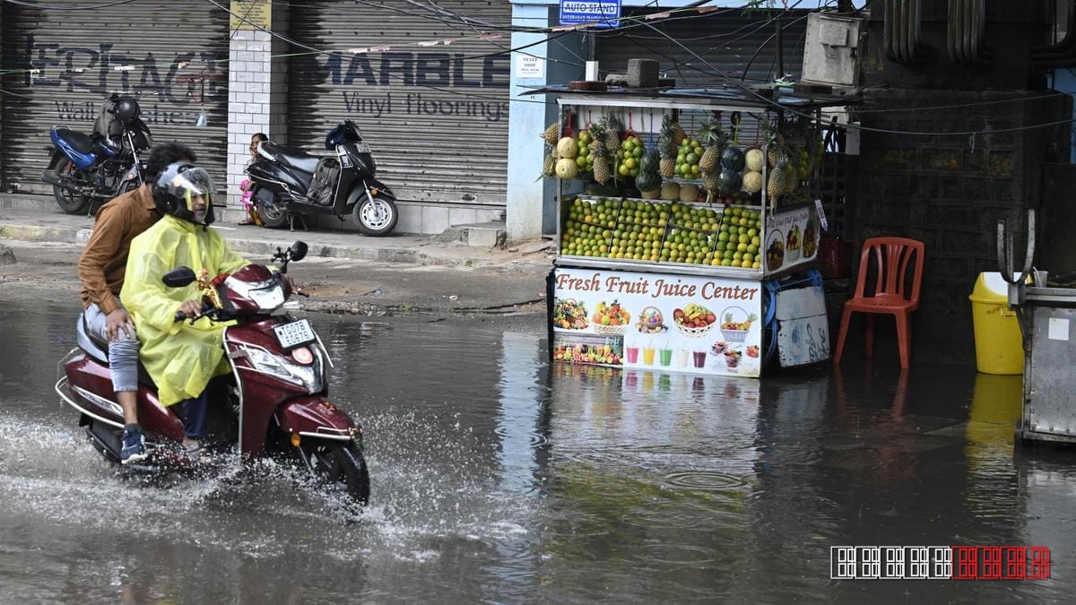 Brief Rainfall Sprinkles Hyderabad on September 20