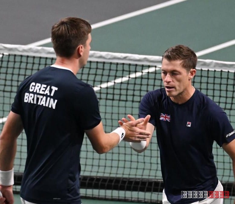 Britain clinches Davis Cup Finals berth with decisive doubles win