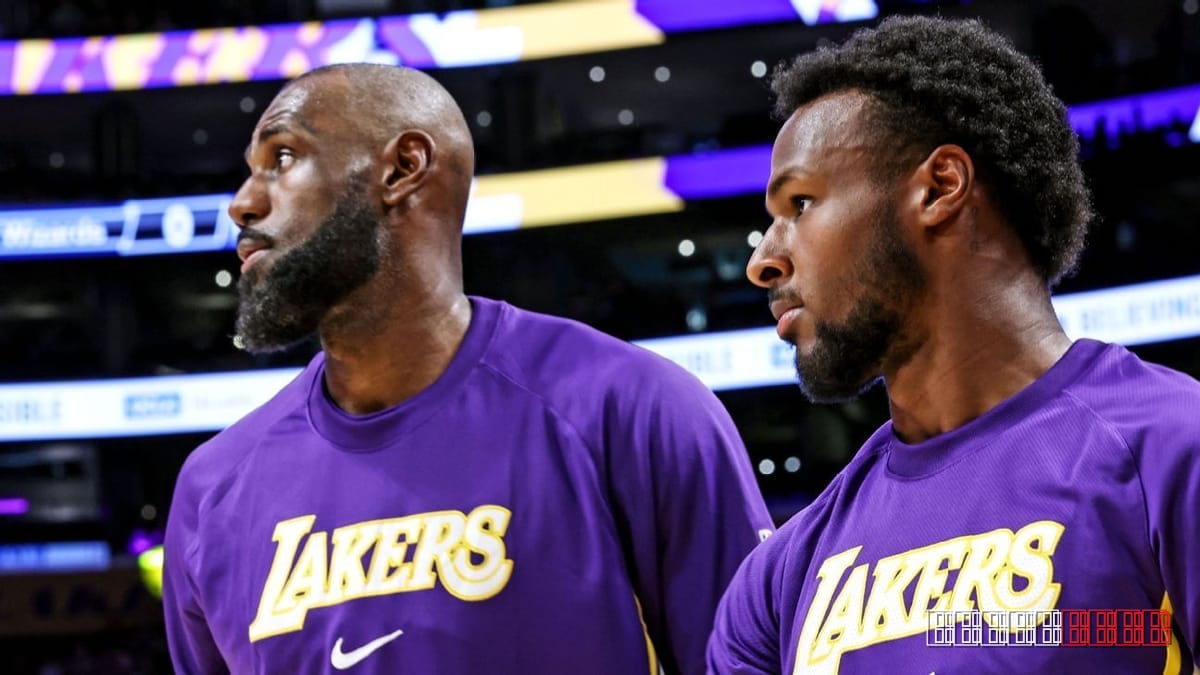 Bronny James looks ahead as LeBron James parts ways with the Lakers