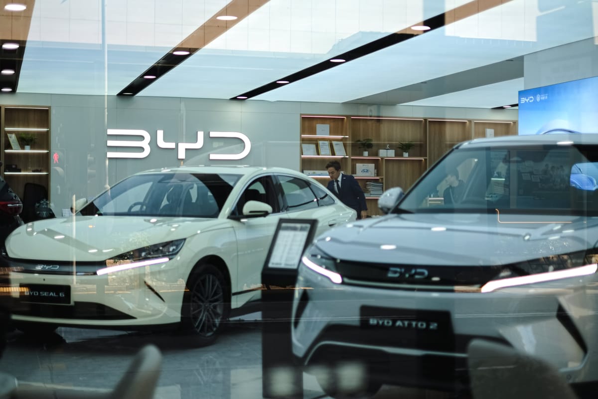 BYD stock retreats as Chinese rivals pressure earnings