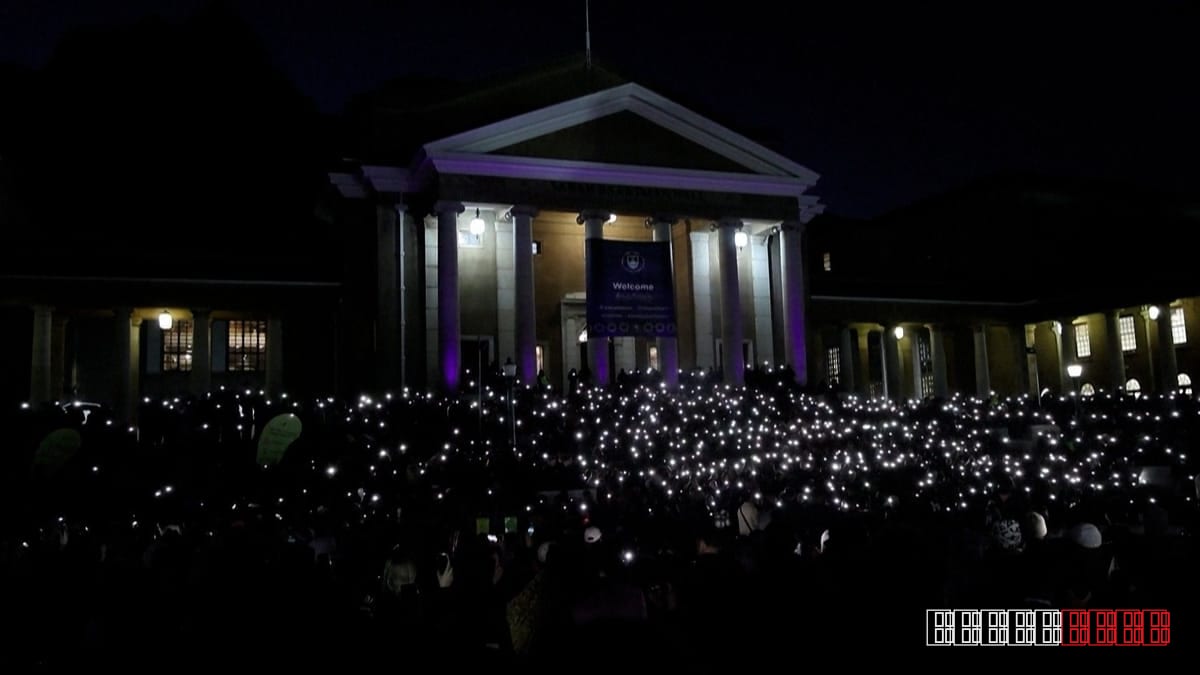Cape Town university hosts massive vigil against femicide killings
