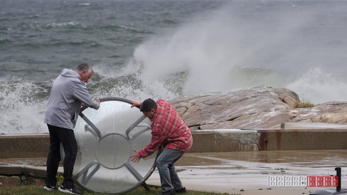 Coastal storms batter Mid‑Atlantic and New England as Hawaii braces for Hurricane Nolo
