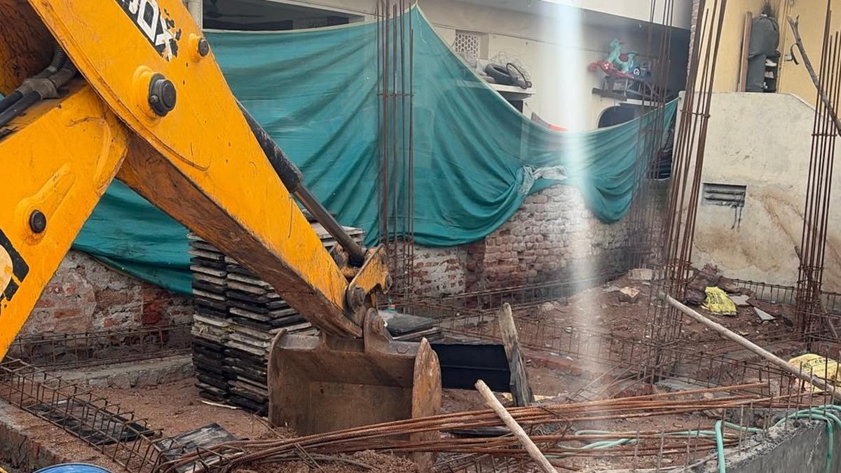 Cyberabad authorities raze 17 illegal structures across three zones