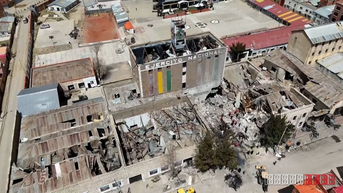Deadly blast at Bolivian military base leaves nine dead