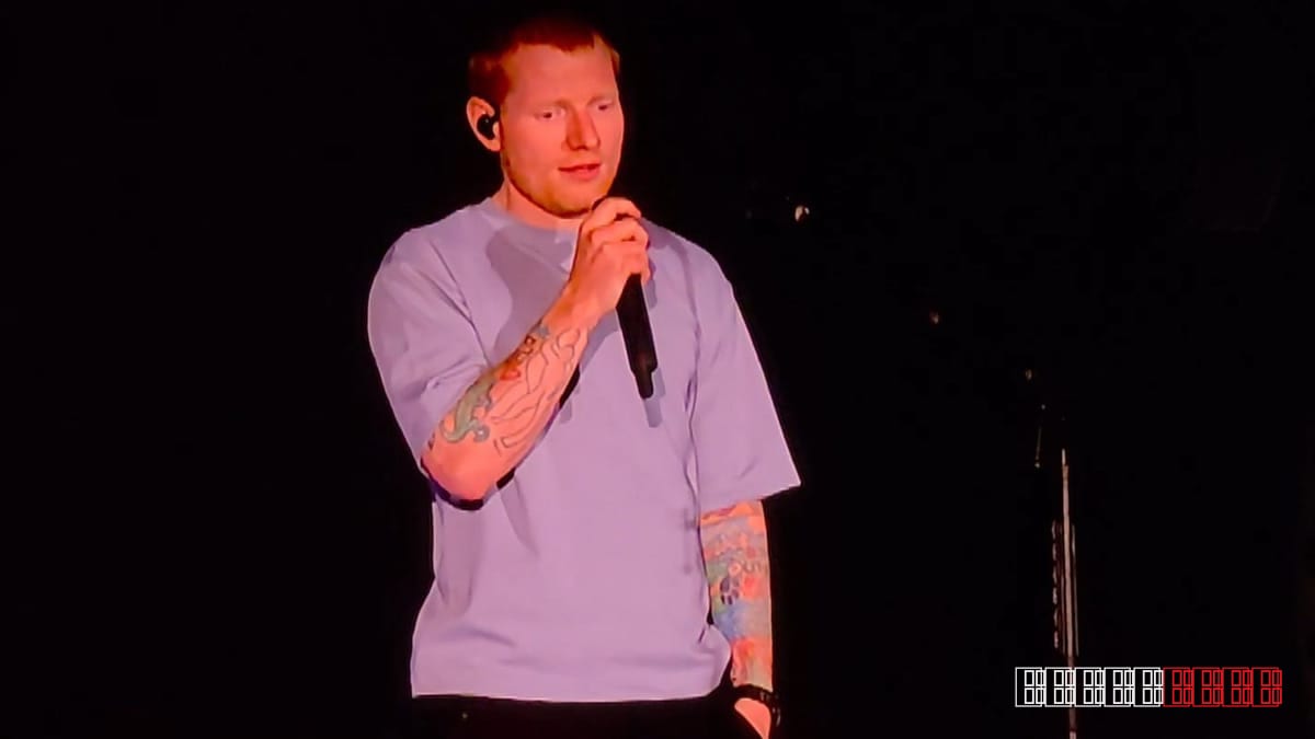 Ed Sheeran apologises to fans as Macklemore‑Palestine dispute clouds tour