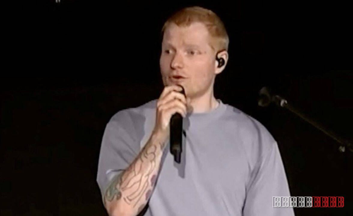 Ed Sheeran condemns Gaza violence amid Macklemore controversy