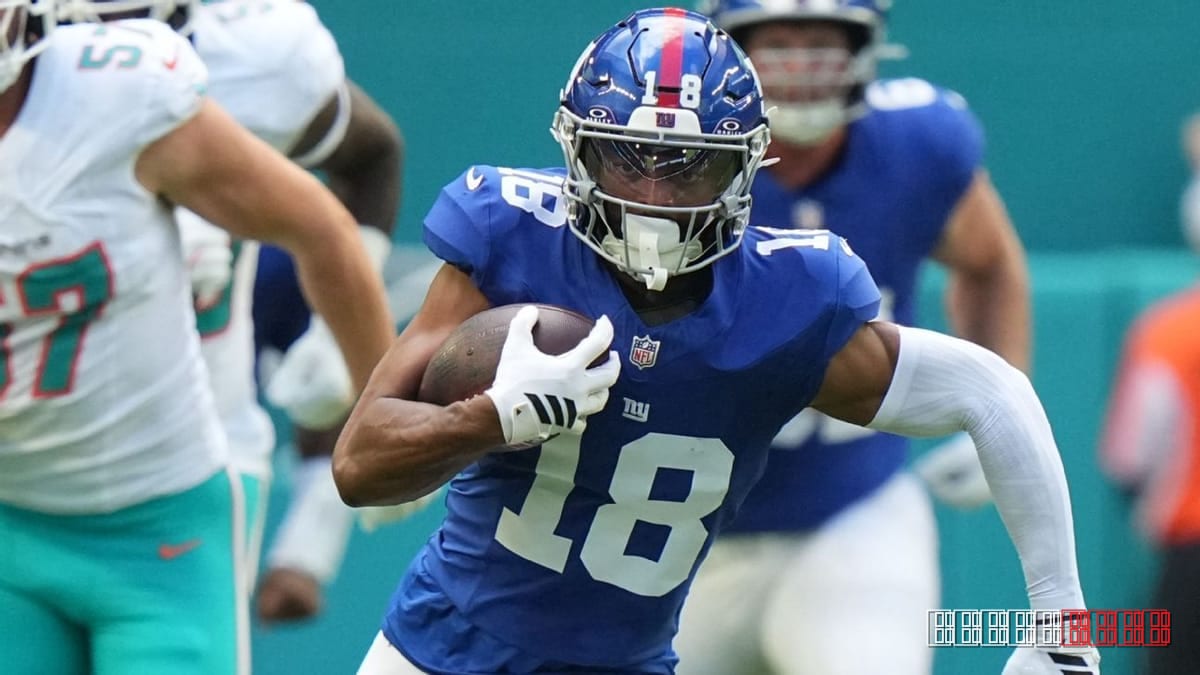 Giants part ways with veteran receiver Darius Slayton