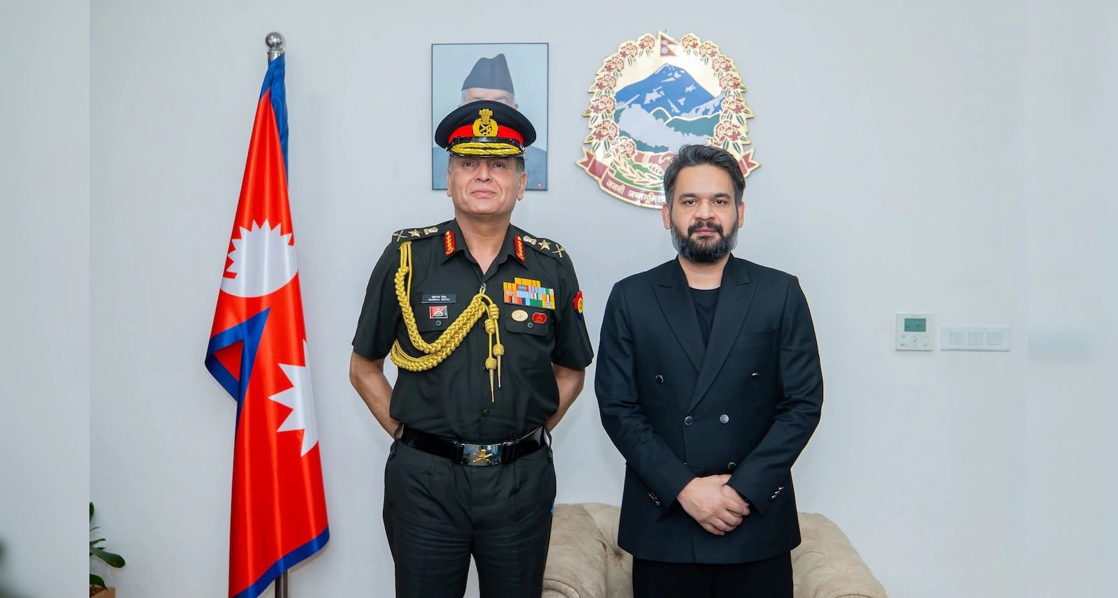 India's Army Chief and Nepal's Prime Minister Discuss Defence Cooperation