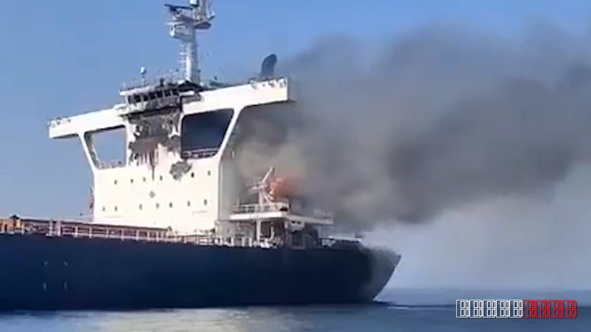 Indian freighter hit by gunfire off Oman, crew member dies