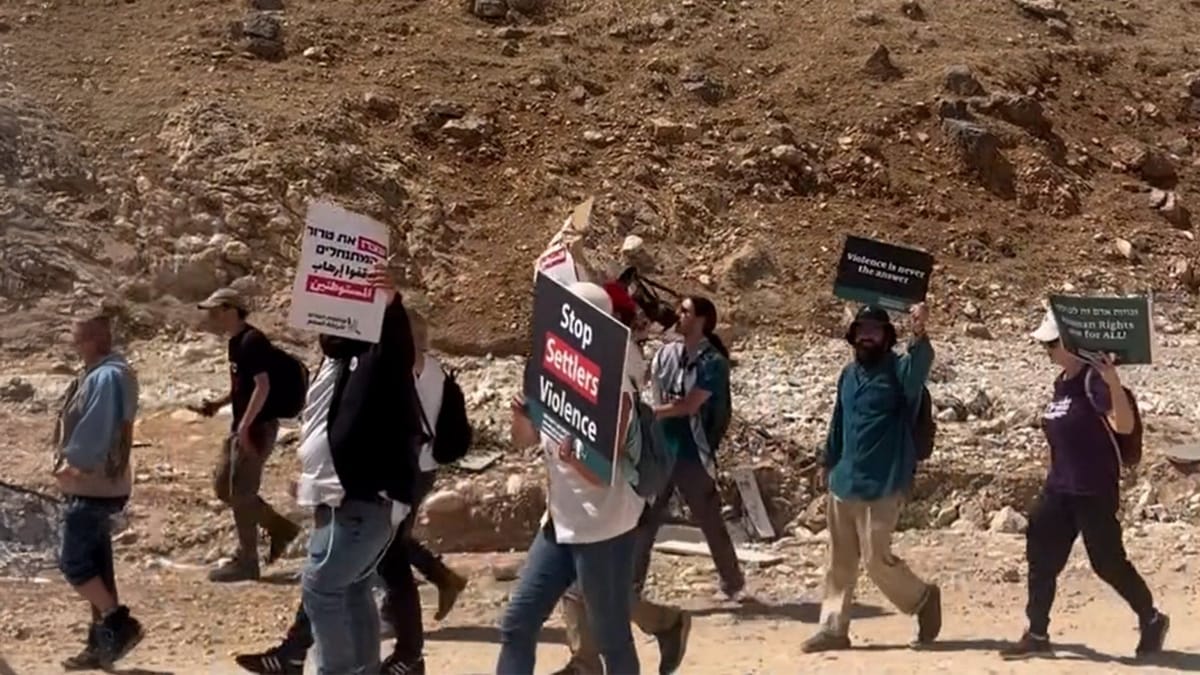 Jewish volunteers create protective presence to curb settler aggression in West Bank