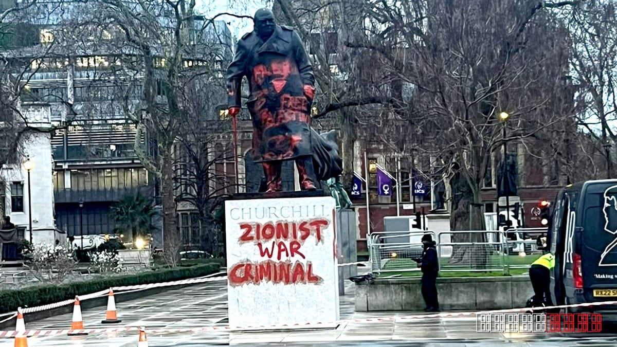 Jury Acquits Man Charged Over Defacing Churchill Statue in London