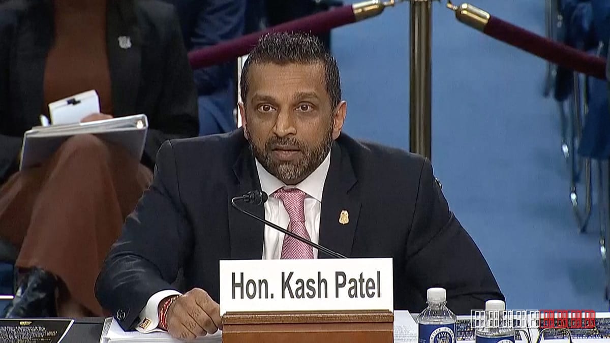 Kash Patel's Senate Testimony Takes Unexpected Turn