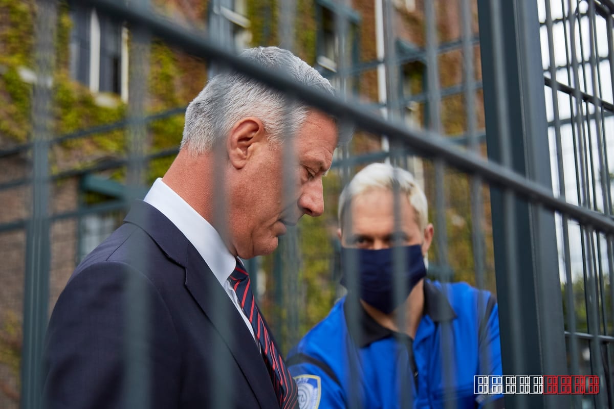 Kosovo ex-leader Hashim Thaci awaits sentencing in war crimes case