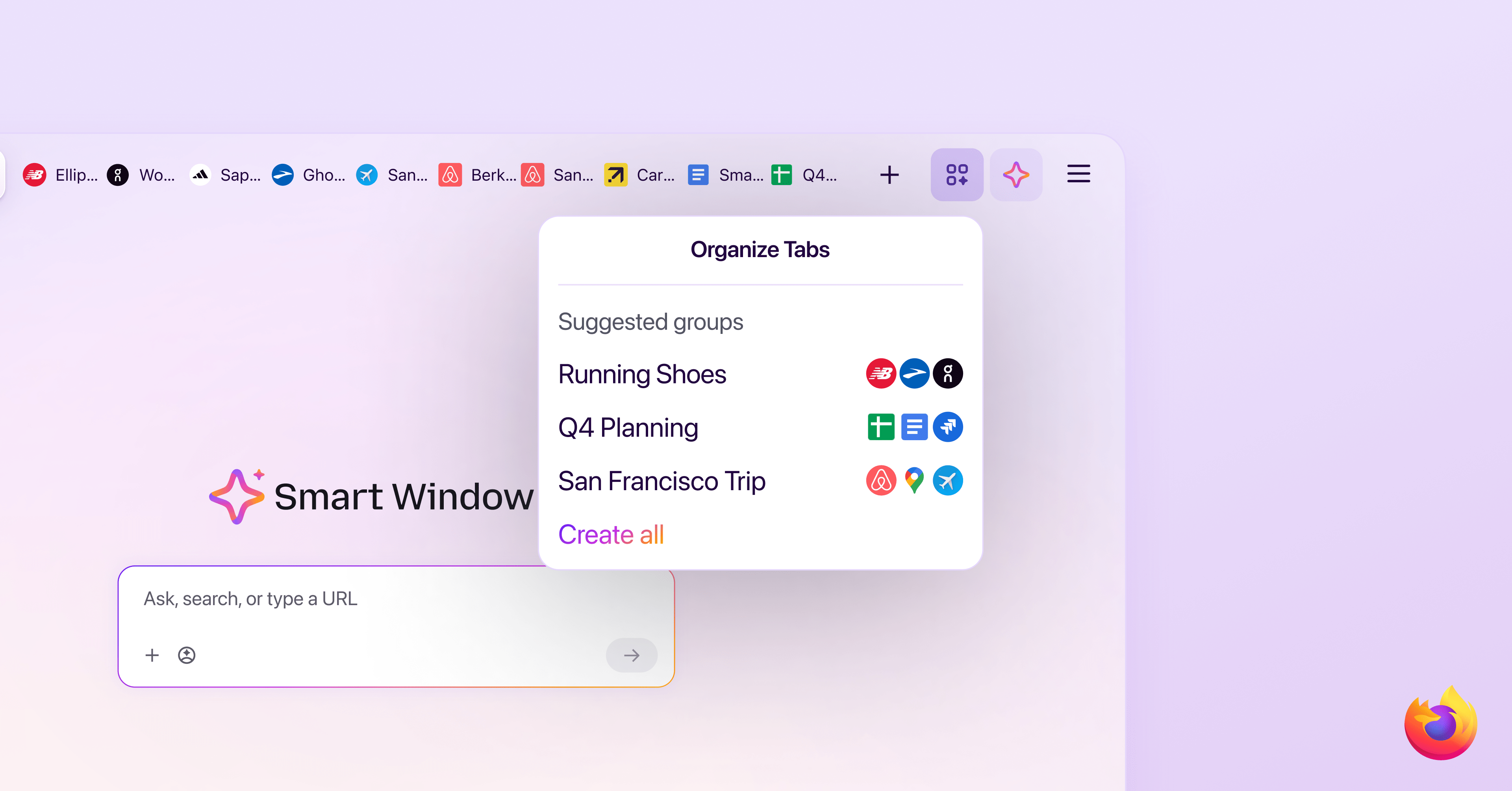 Mozilla adds AI‑powered browsing tools to Firefox Smart Window