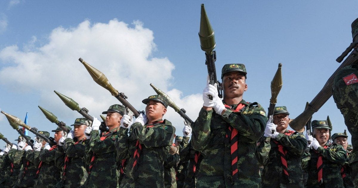 Myanmar army reclaims towns as conscription, air strikes and Chinese backing intensify