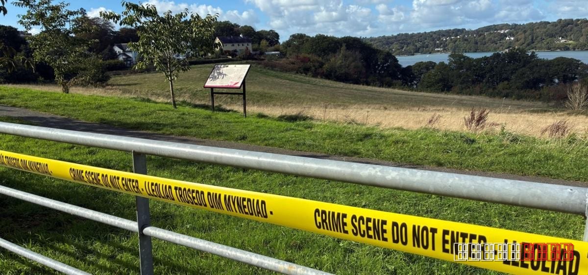 Newborn's body recovered from Menai Strait shoreline as police seek mother