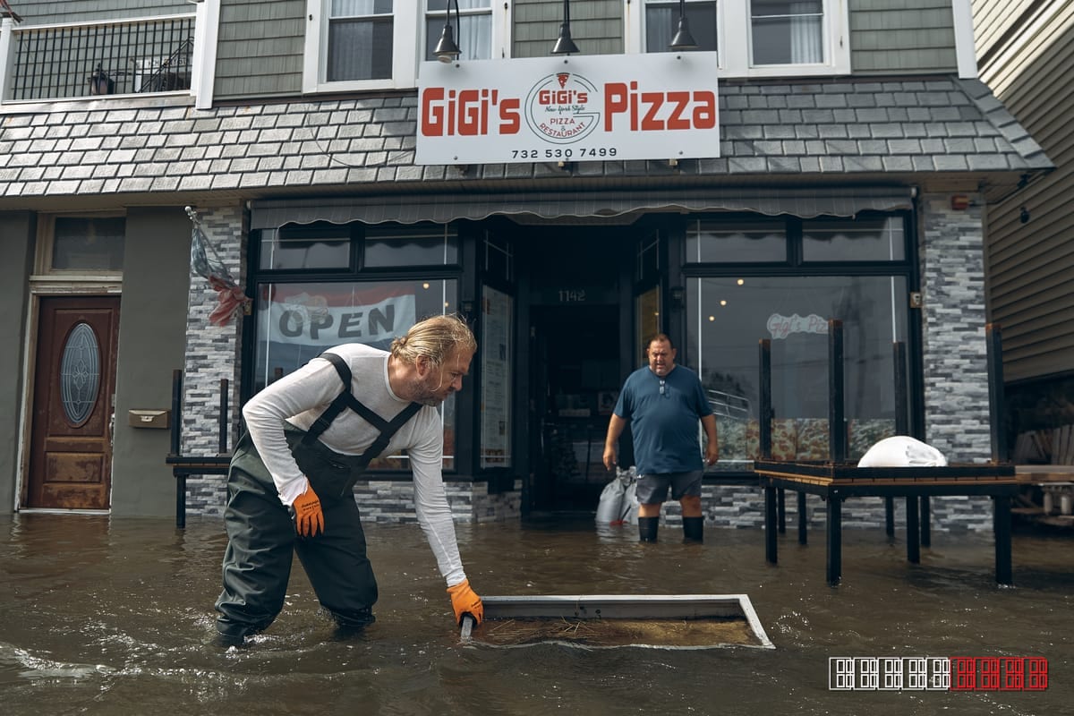 Nor'easter Deluges New Jersey and NYC, Sparks Widespread Blackouts
