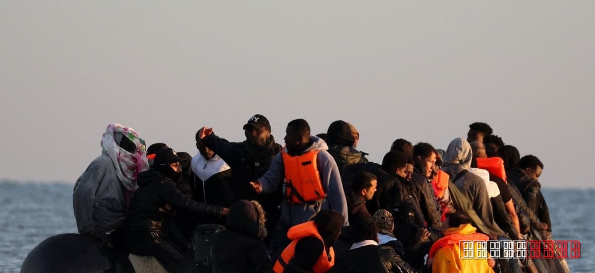 Over 130 migrants saved after overloaded dinghy intercepted in English Channel