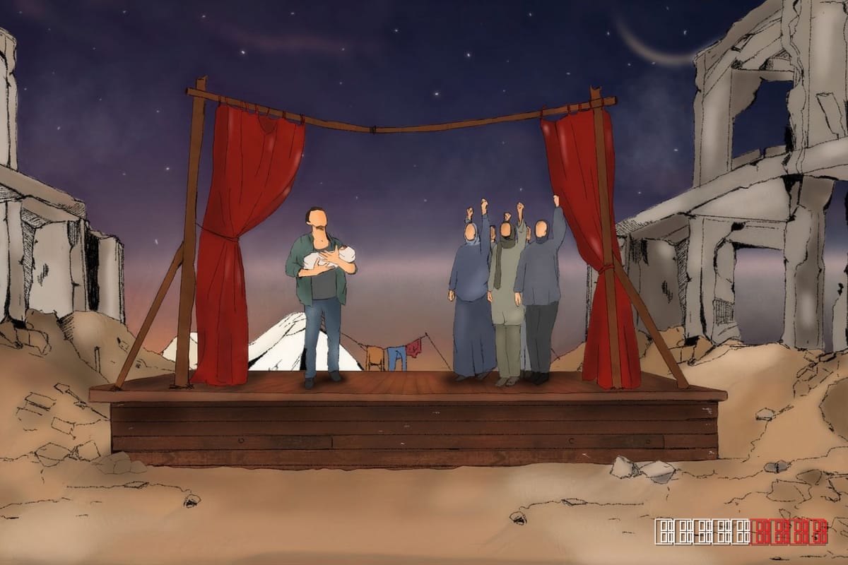 Palestinian actors keep the stage alive amid Gaza’s siege
