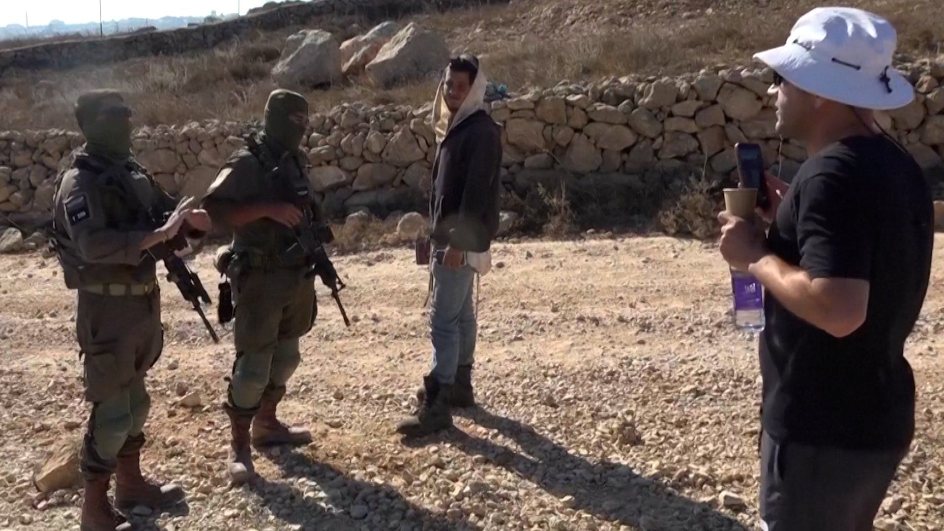 Palestinian‑American clashes with settler at Qusra home amid rising tensions