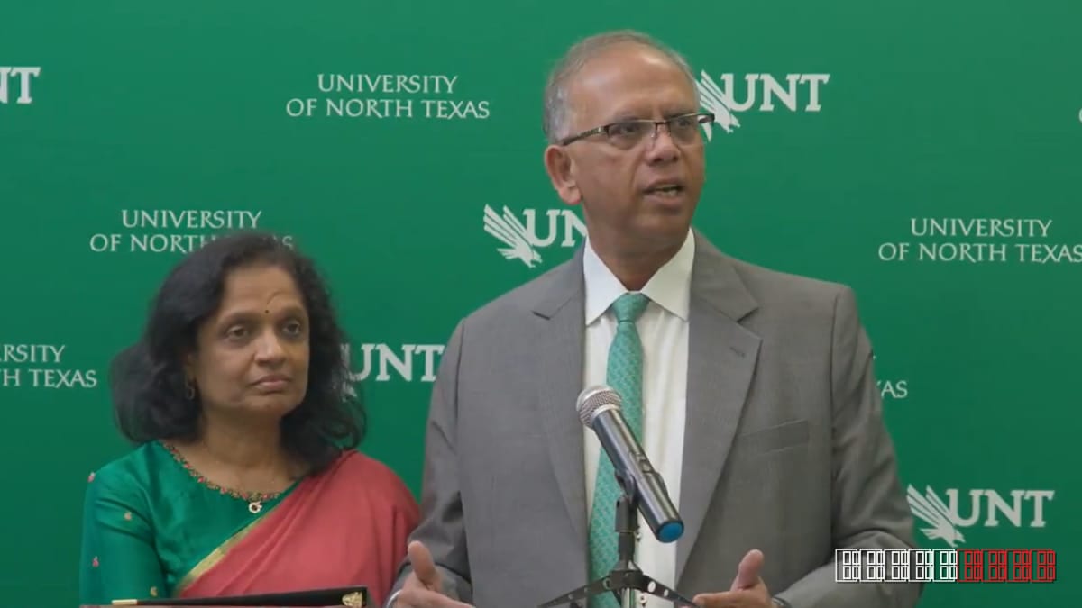 Philanthropists Anuradha and Vikas Sinha Endow $20 Million AI College at UNT