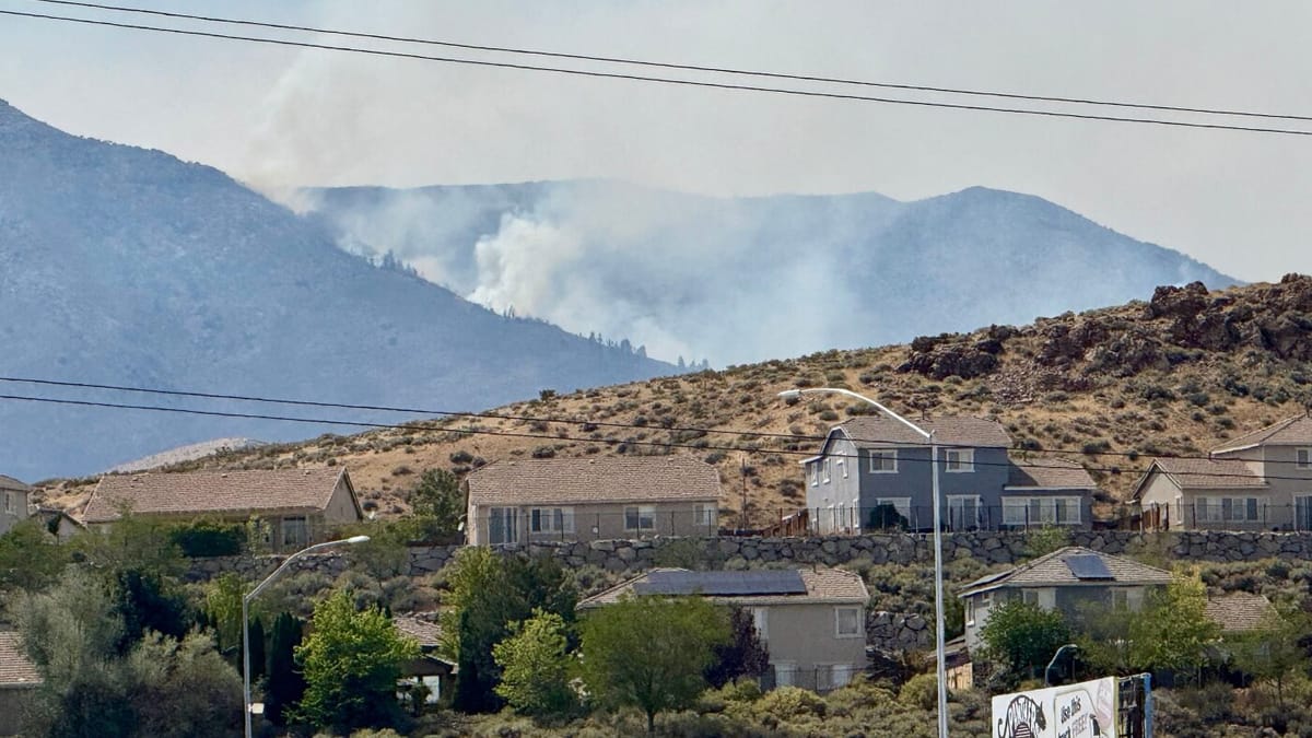 Reno Wildfire Forces Massive Evacuations Across City