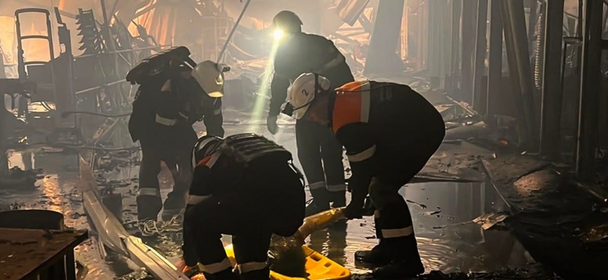 Rescue crews continue digging through Ukrainian mall rubble after deadly strike
