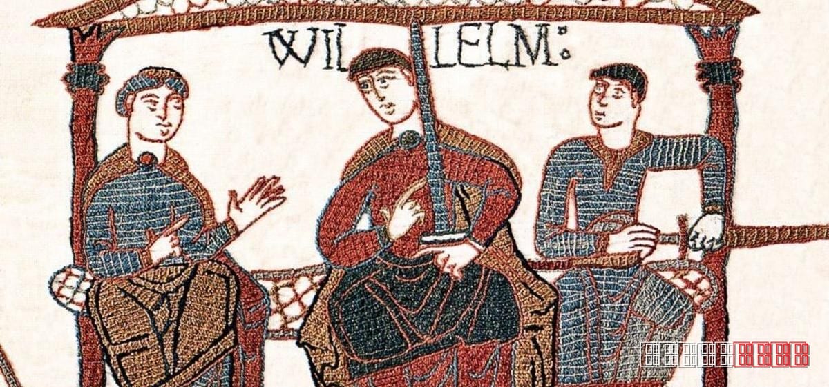 Royal and French heads view Bayeux Tapestry at British Museum
