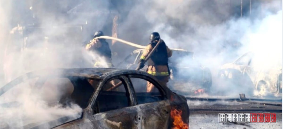 Russian shelling of Pavlohrad mall kills five and wounds dozens