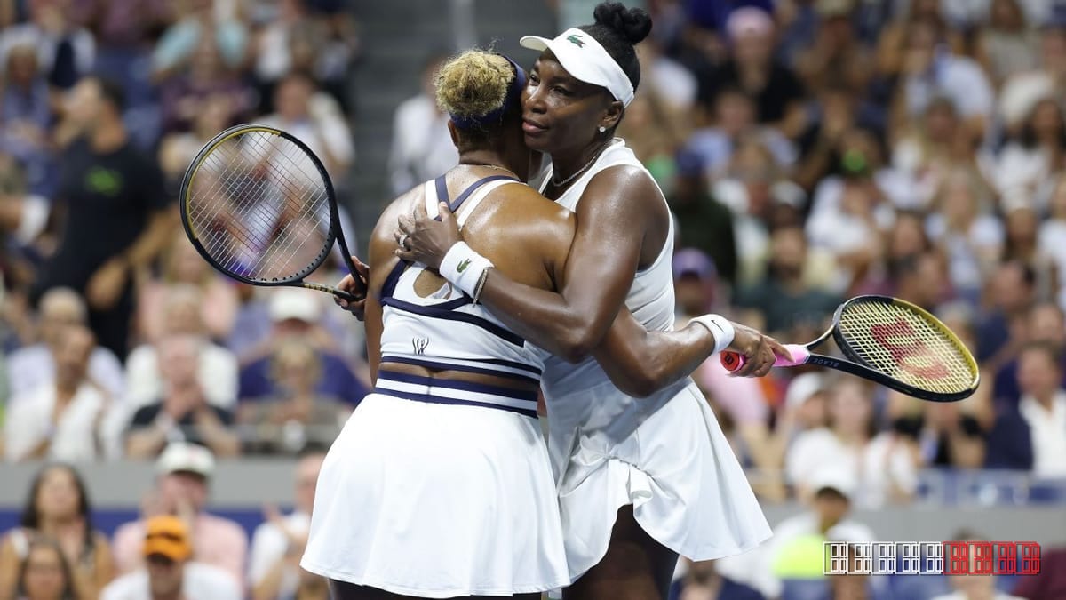 Serena and Venus Williams exit US Open doubles in tight third‑set tiebreak