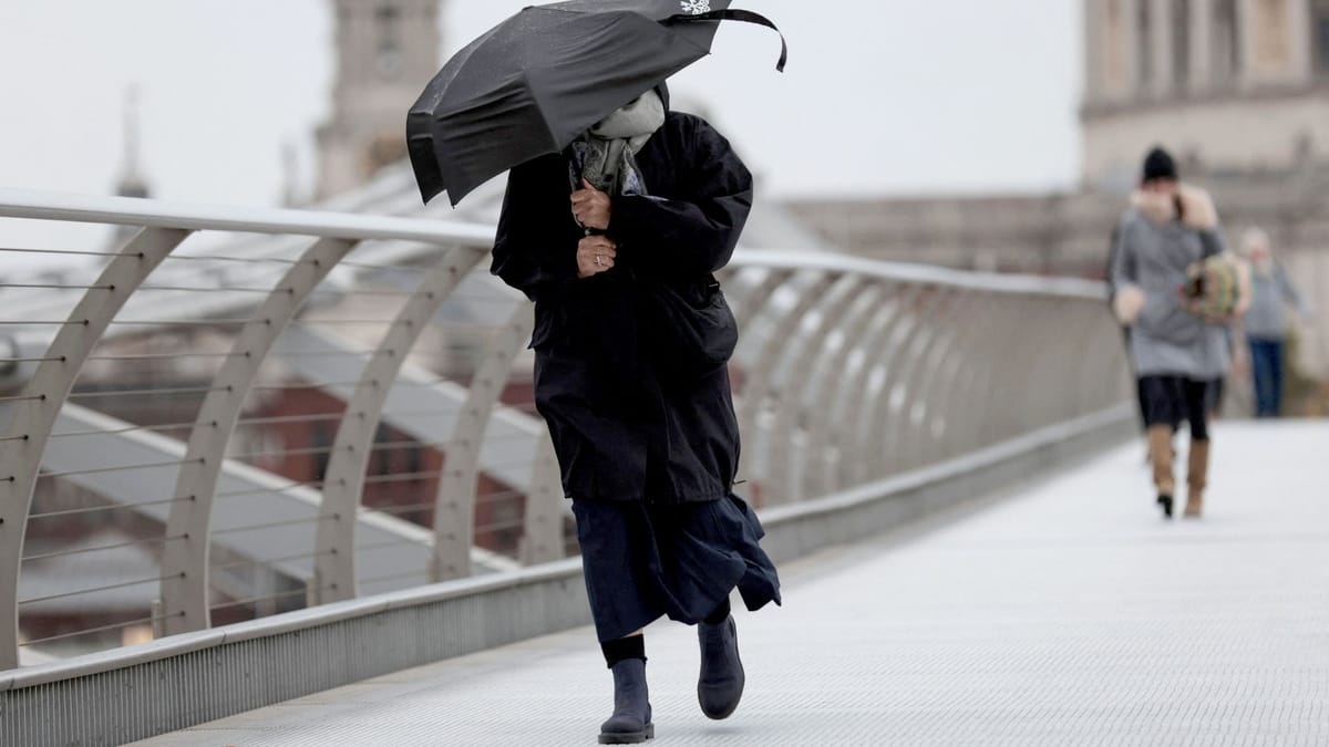 Severe thunderstorms and rain set to sweep across England and Wales