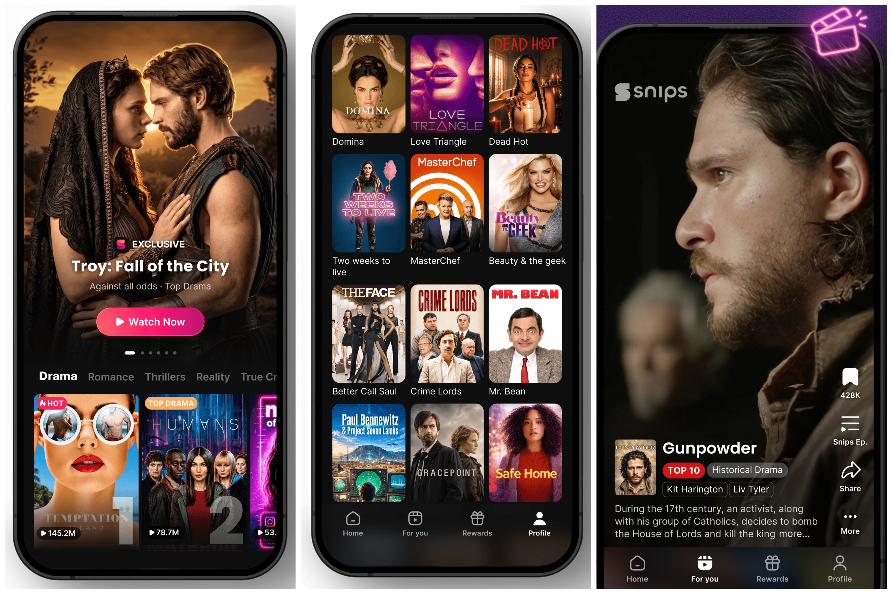 Snips teams with Banijay Rights and BIG Media to create minute‑long vertical episodes