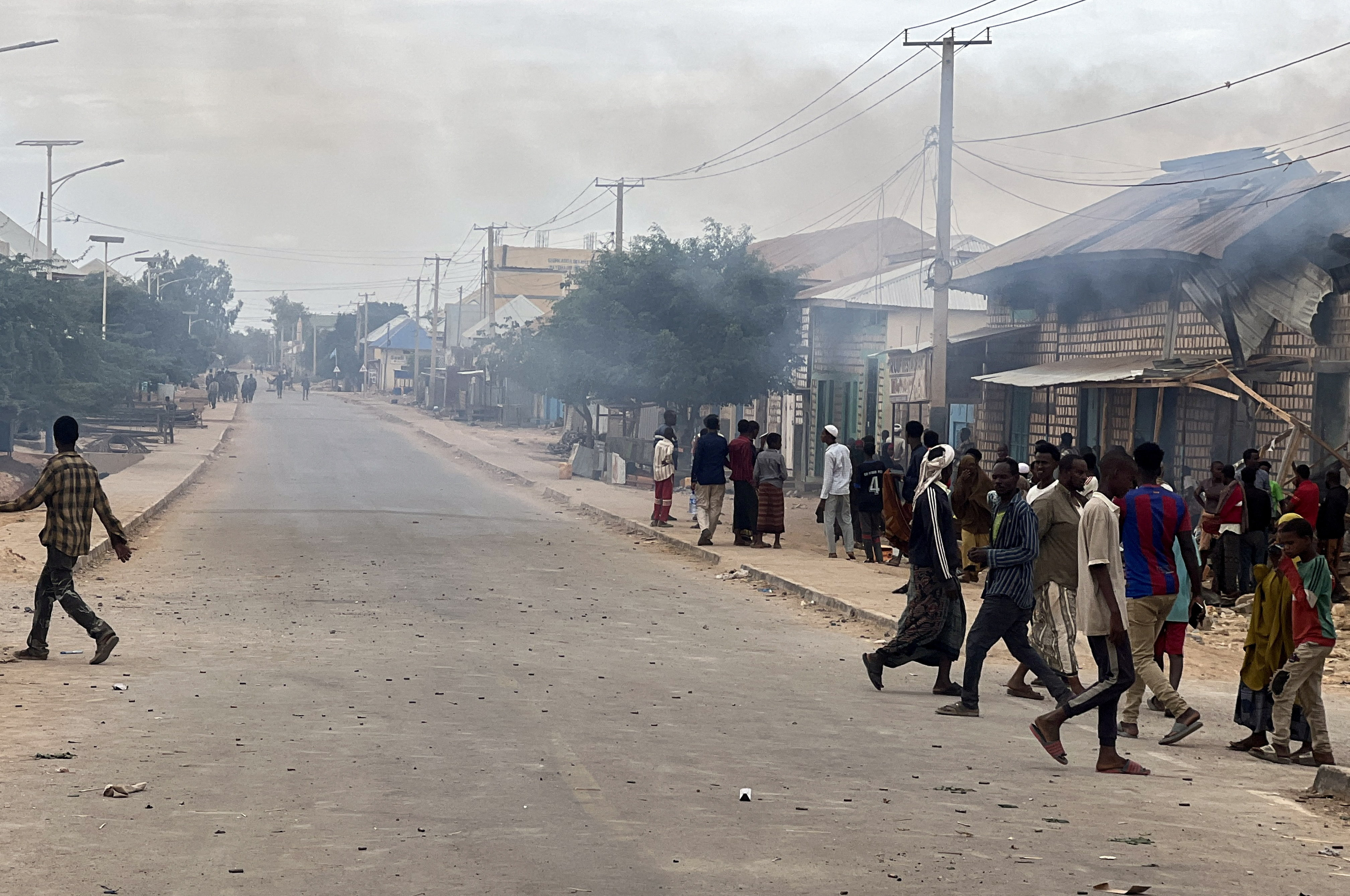 Somali army pushes back rebels in battle for Baidoa