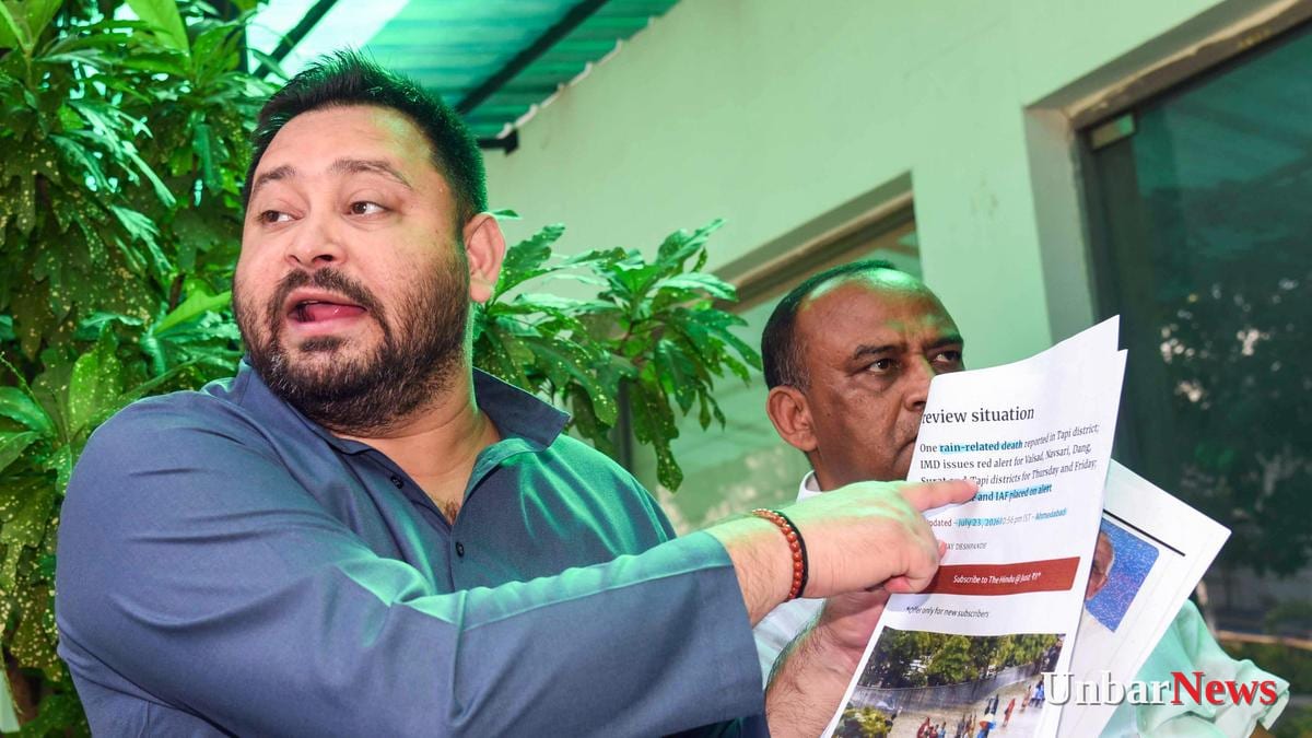 Tejashwi Yadav says centre neglects Bihar as floods batter millions