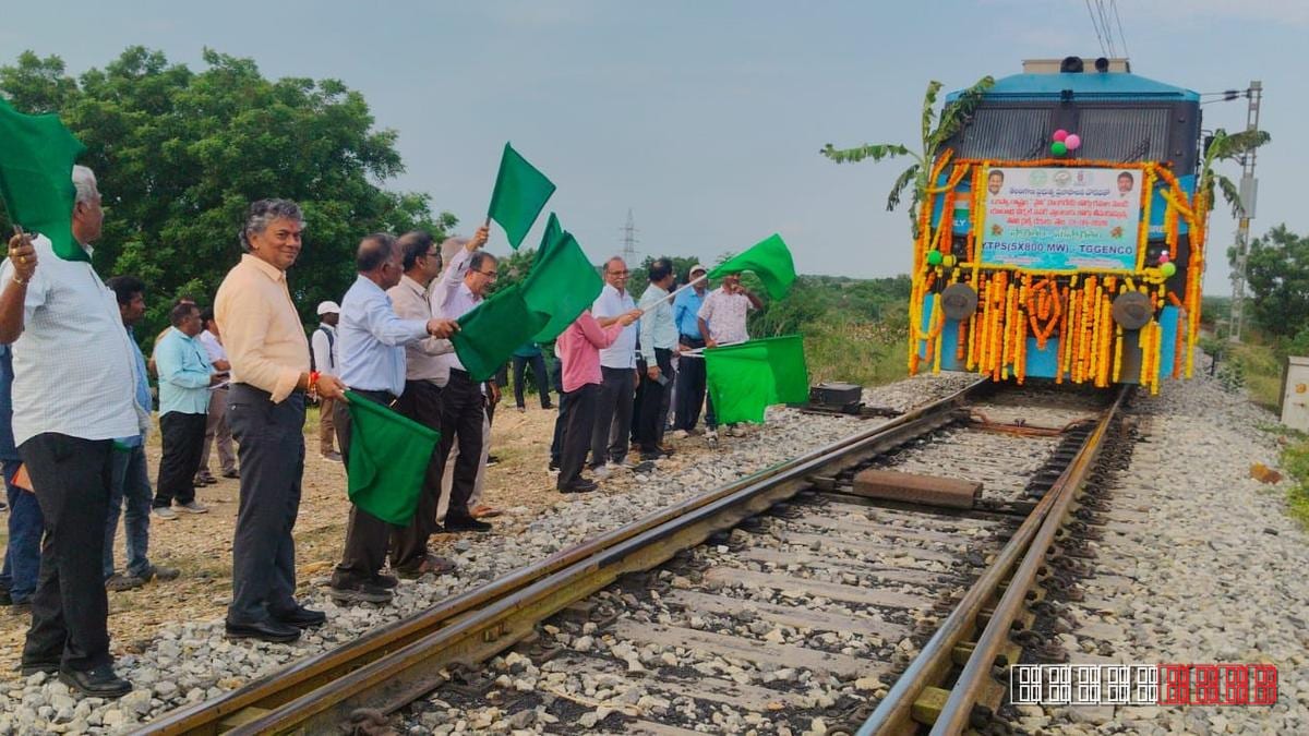 Telangana’s Yadadri plant receives inaugural coal shipment from Uttar Pradesh