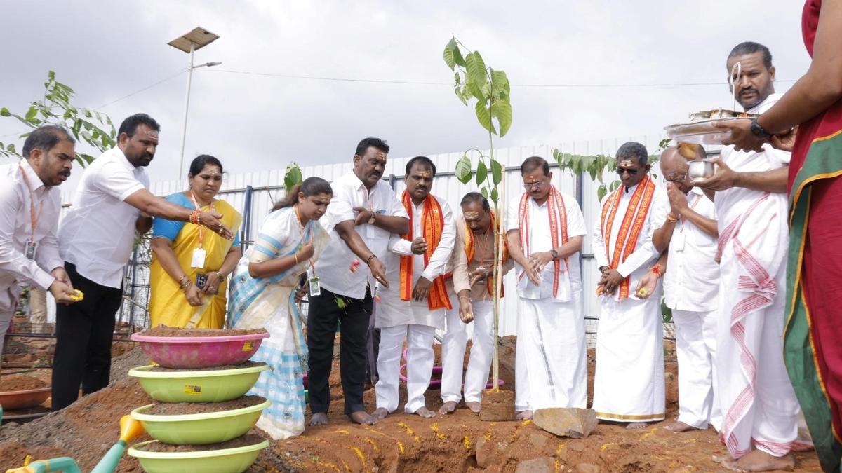 Temple Trust Targets 5,000 New Trees Before Monsoon Ends