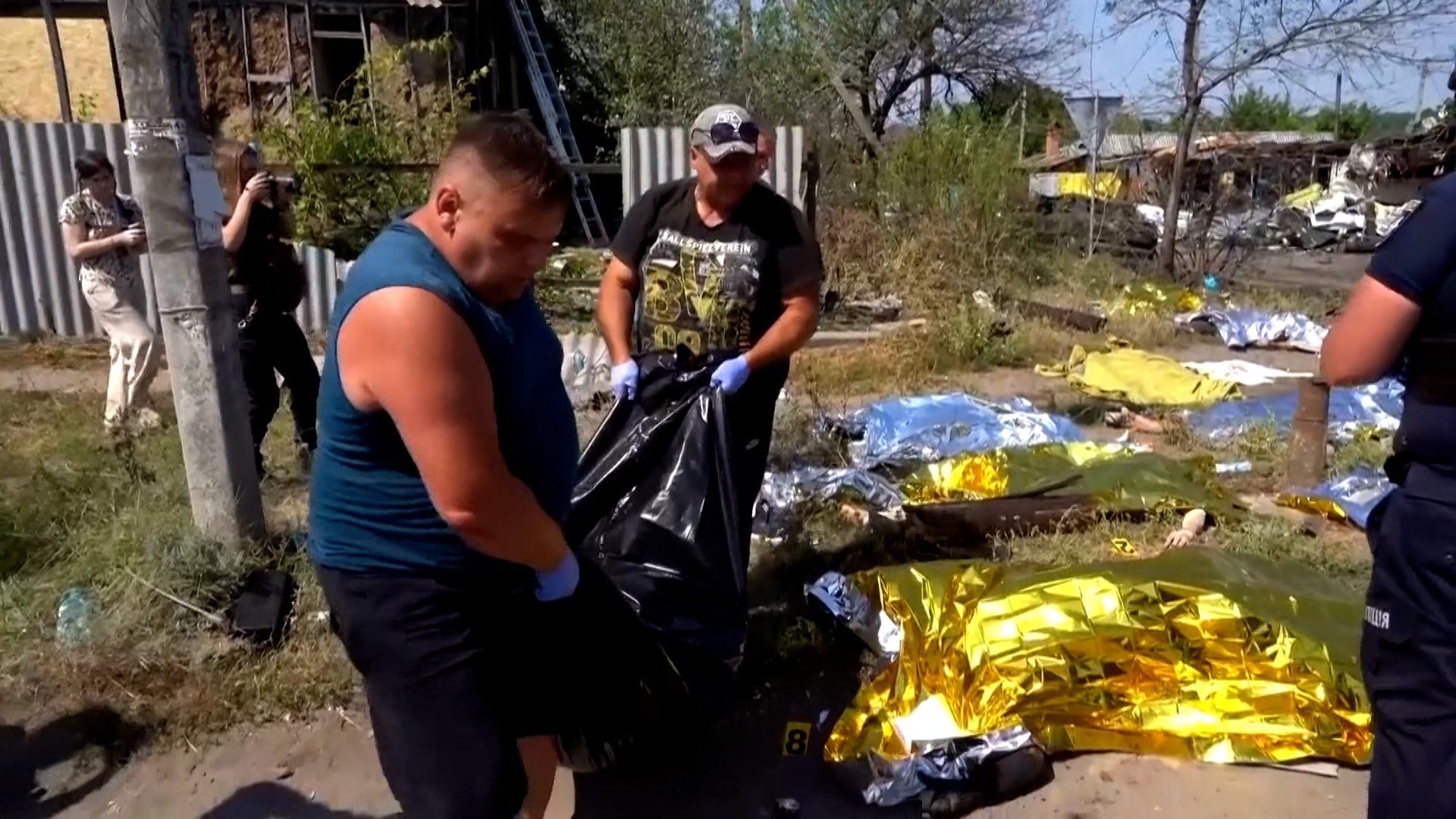 Ten Civilians Killed After Russian Missile Hits Kharkiv Village