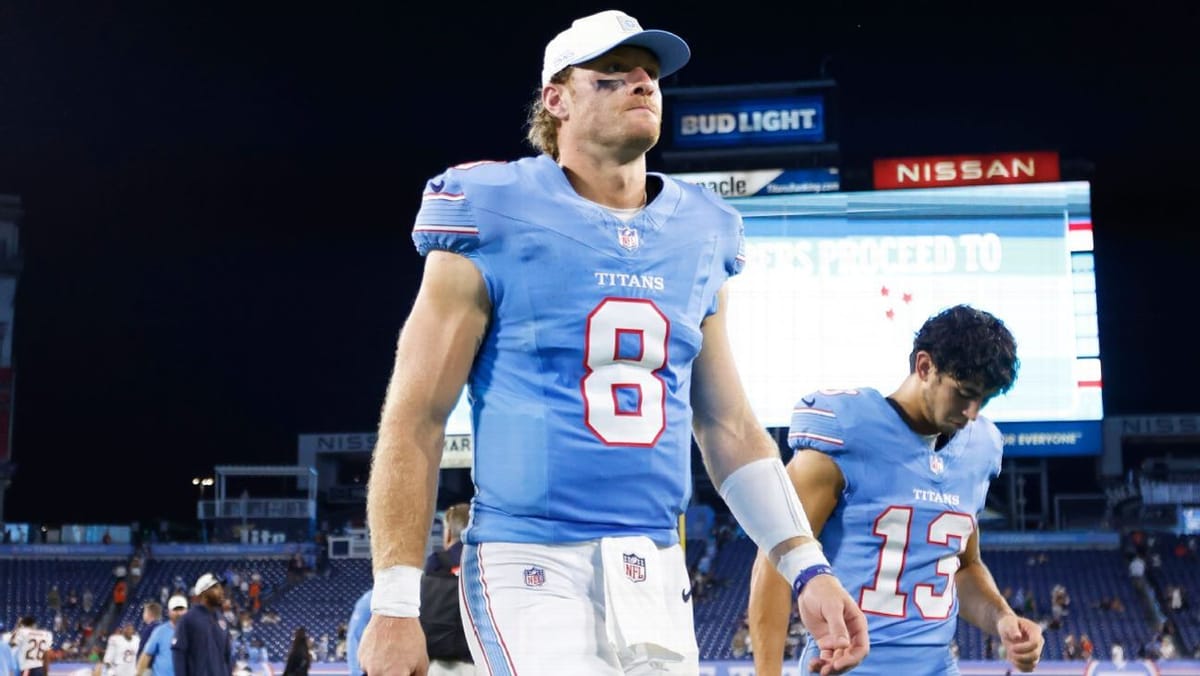 Tennessee Titans place quarterback Will Levis on waivers