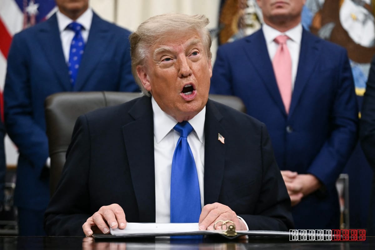 Trump claims billions earned from stocks in AI‑generated Truth Social barrage
