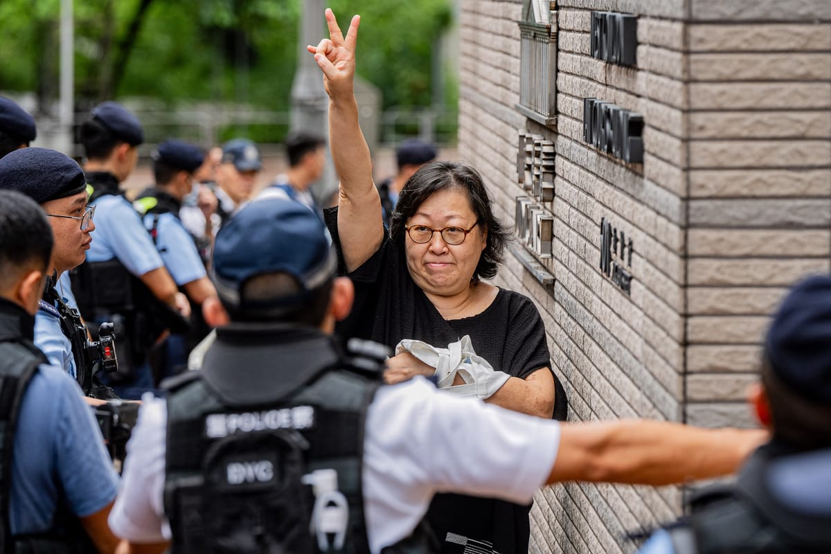 Two Hong Kong Protesters Sentenced Under National Security Law for Tiananmen Activities