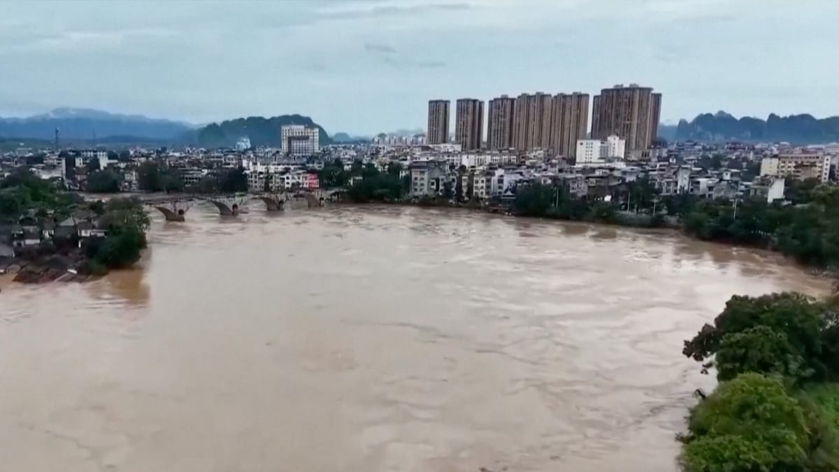 Typhoon Narra drenches southern China and Vietnam with torrential rain