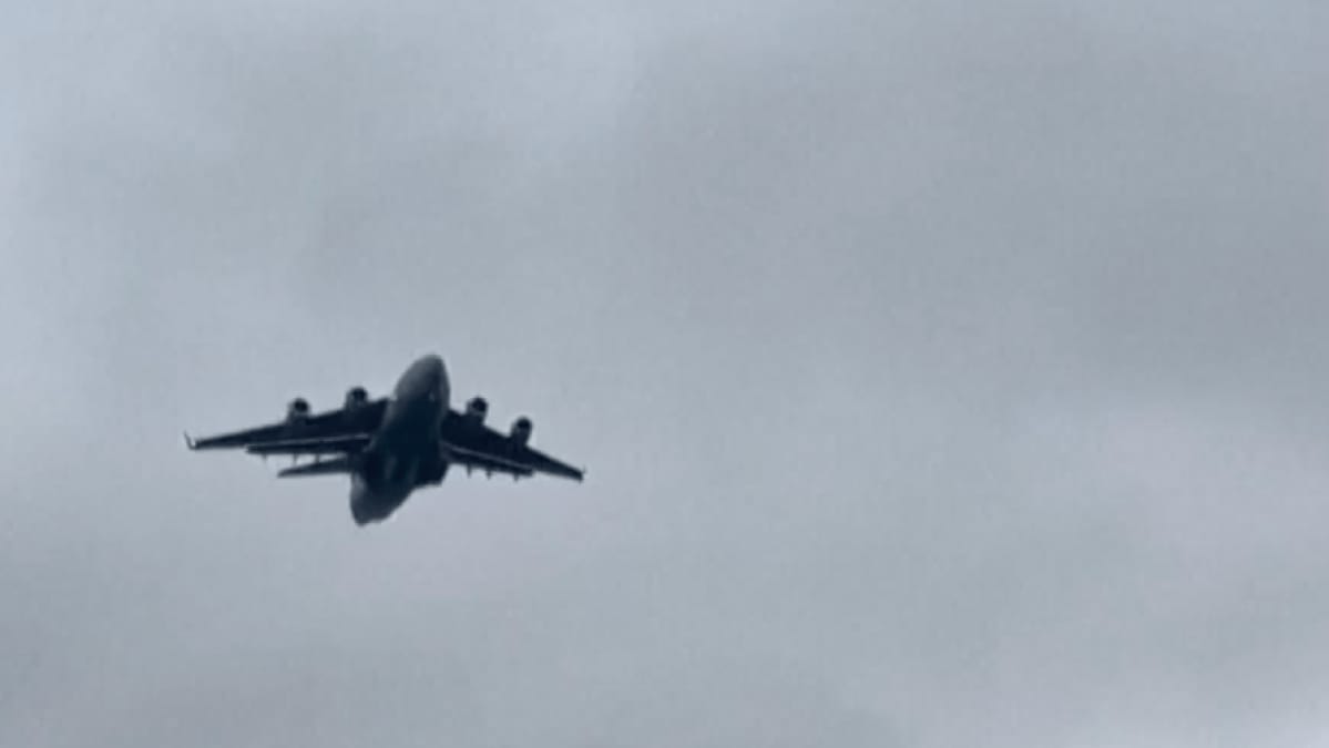 US C-17 Transport Aircraft Touches Down at Moscow’s Vnukovo Airport
