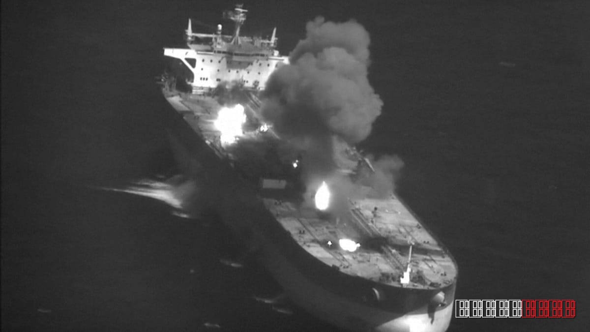 US forces claim hits on three Iranian crude carriers after naval attacks